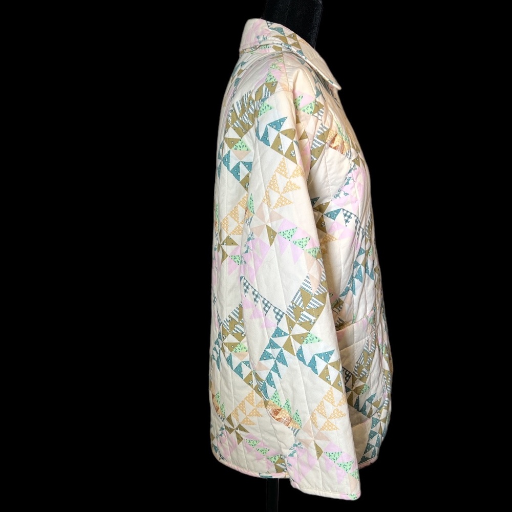 Universal Thread - Quilted Button Down Jacket - S… - image 2
